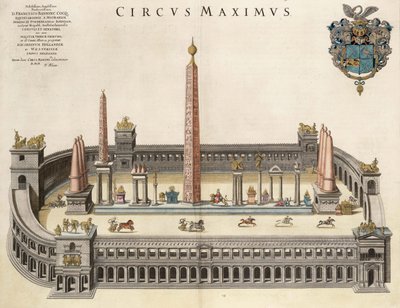 El Circo Máximo del Atlas Van Loon de Joan Blaeu