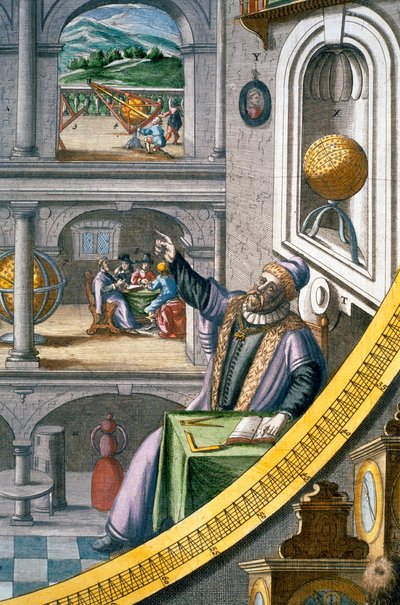Tycho Brahe, astrónomo danés de Joan Blaeu