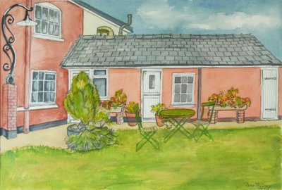 Jardín Trasero, Estudios Red Cottage, Suffolk, 2000 de Joan Thewsey