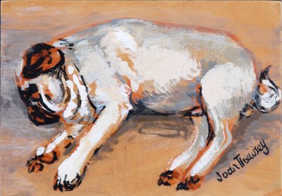Hogarth durmiendo, 2005 de Joan Thewsey