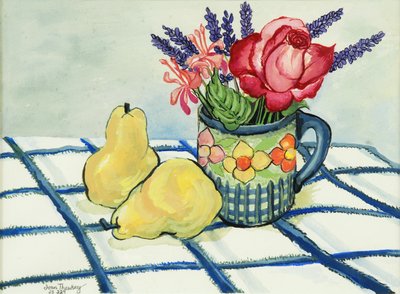 Rosa roja y dos peras, 2008 de Joan Thewsey