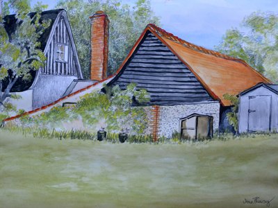 Vista a través del jardín del vecino, 2016 de Joan Thewsey