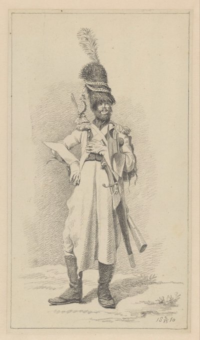 Zapador en el ejército napoleónico de Joannes Pieter Visser Bender