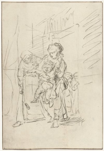 niño gritando de Joannis Jacobus Bijlaert