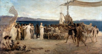Fundación de Marsella en 600 a.C. - Las bodas de Protis y Gyptis de Joanny Rave