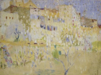 Flores de almendro de Joaquim Mir i Trinxet