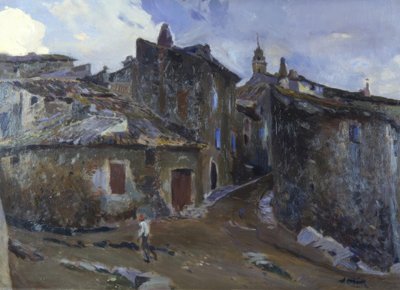 Día de lluvia de Joaquim Mir i Trinxet
