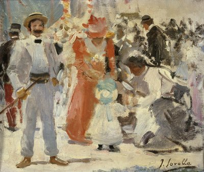 En la feria de Joaquín Sorolla