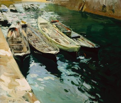 Pescadores, Zarautz, cerca de San Sebastián de Joaquin Sorolla y Bastida