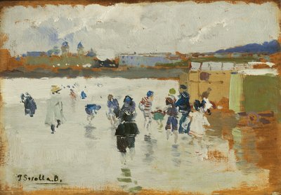 Playa de La Concha, San Sebastián de Joaquín Sorolla