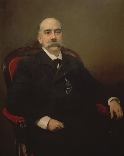 Retrato de Emilio Castelar y Ripoll, estadista, orador y escritor español de Joaquin Sorolla y Bastida