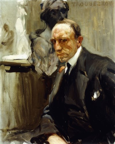 Retrato de Troubetzkoy de Joaquín Sorolla