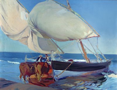 Barcos de vela de Joaquin Sorolla y Bastida