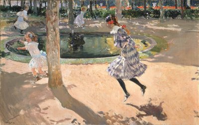 Cuerda de saltar, La Granja de Joaquin Sorolla y Bastida