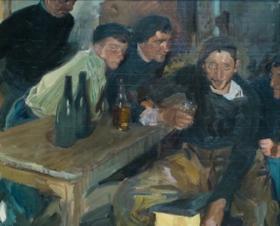 El borracho, Zarauz de Joaquin Sorolla y Bastida