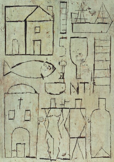 Gráficos con dos figuras de Joaquin Torres Garcia
