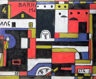 Construcción de locomotoras de Joaquin Torres Garcia