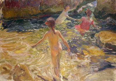 Bañistas, Jávea de Joaquín Sorolla