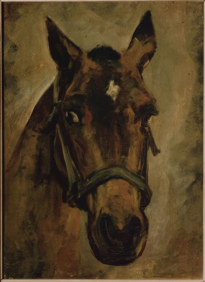 Cabeza de caballo de Joaquín Sorolla