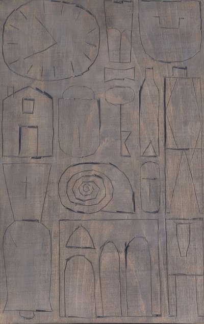 Diseño gráfico con caracol de Joaquín Torres García