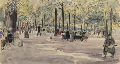 Jardines de las Tullerías, París de Job Nixon