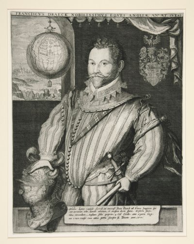 sir francisco drake de Jodocus Hondius