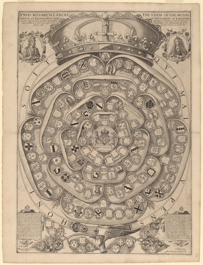 La rosa de Talbot: Un registro de los caballeros de la Jarretera, 1486-1589 de Jodocus Hondius I after Thomas Talbot