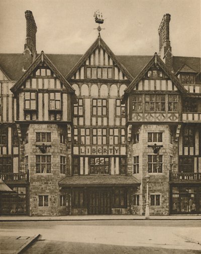 Parte del edificio Tudor de Libertys en Great Marlborough Street, c1935 de Joel