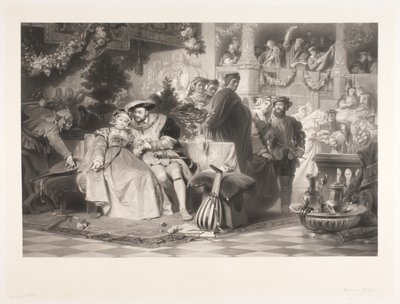 Enrique VIII y Ana Bolena de Joel Ballin
