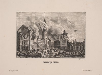 Danés: "Hamborgs brand" de Johan Aagaard