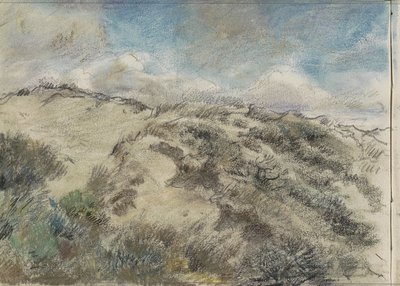 Paisaje de dunas de Johan Antonie de Jonge