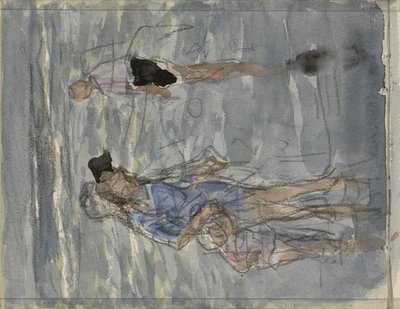 Figuras en el mar de Johan Antonie de Jonge