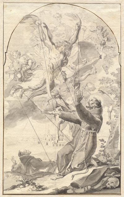 La Estigmatización de San Francisco de Johan Baptist Enzensberger