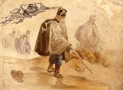 Infantería encapuchada y en operaciones de combate de 1848-49 de Johan Baptiste Heinefetter