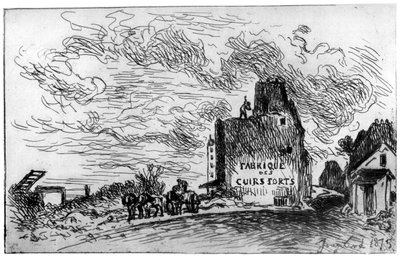 Demolición, c. 1840-1890, 1924 de Johan Barthold Jongkind
