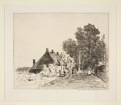 La Nourrice (La niñera) de Johan Barthold Jongkind