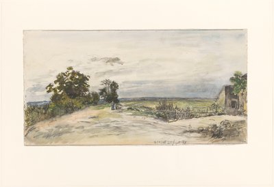Paisaje cerca de Nevers de Johan Barthold Jongkind