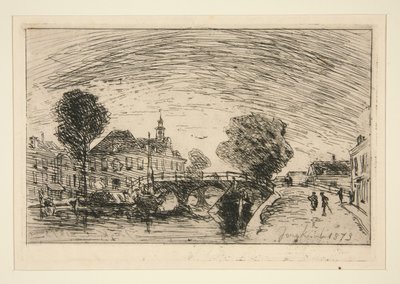 Puente sobre el Canal de Johan Barthold Jongkind