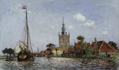La iglesia de Overschie de Johan Barthold Jongkind
