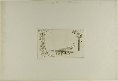 Portada del libro de seis grabados, vistas de Holanda de Johan Barthold Jongkind