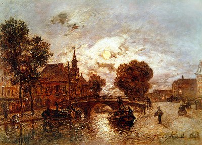 Vista de La Haya, 1868 de Johan Barthold Jongkind
