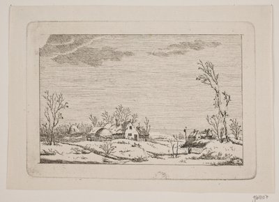 Paisaje de invierno de Johan Bülow