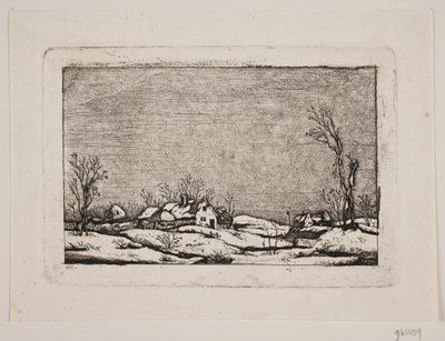 Paisaje de invierno de Johan Bülow