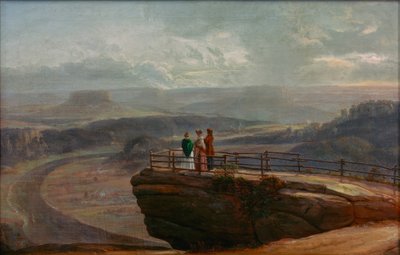 Vista desde la bastión de Johan Christian Dahl