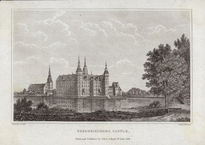 Palacio de Frederiksborg de Johan Christian Dahl