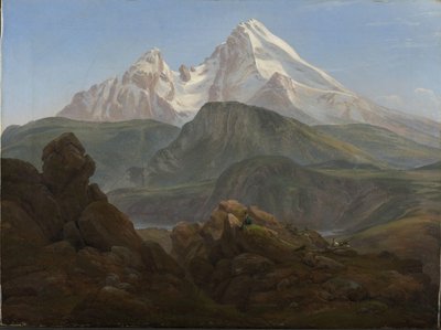 El Watzmann de Johan Christian Dahl