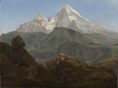 El Watzmann de Johan Christian Dahl