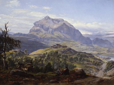 Captura en Valdres de Johan Christian Dahl