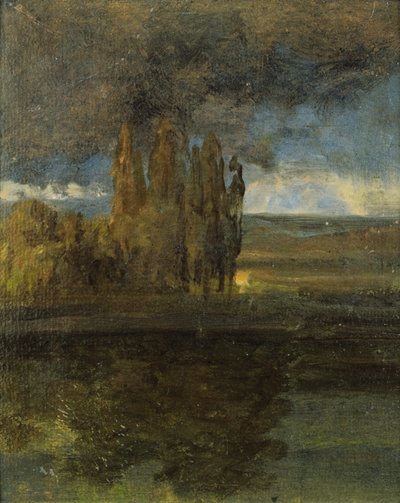 Vista sobre el Elba y el bastión "Der Bär de Johan Christian Dahl