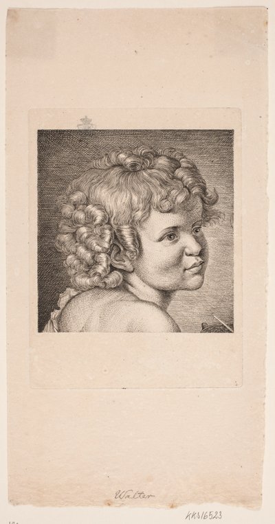 La Cabeza de Le Souffleur de Johan Christian Ernst Walter